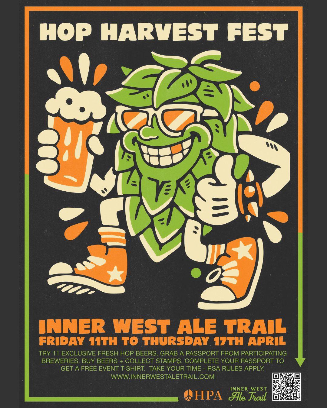 High Country Harvest Pale Ale Decal