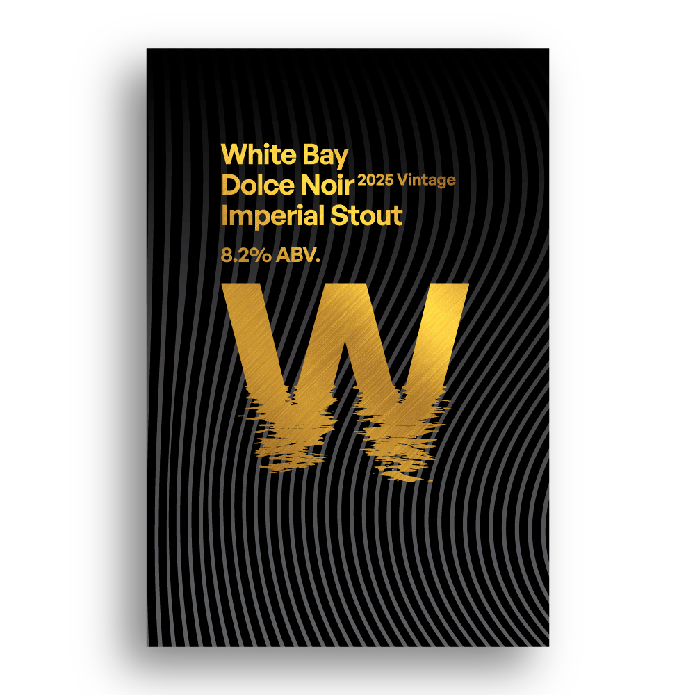 Dolce Noir Imperial Stout w/ Hazelnut & Coconut 2025 Vintage Decal