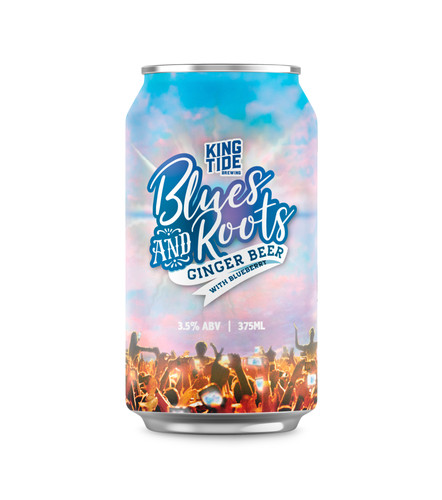 King Tide Blues n Roots Decal